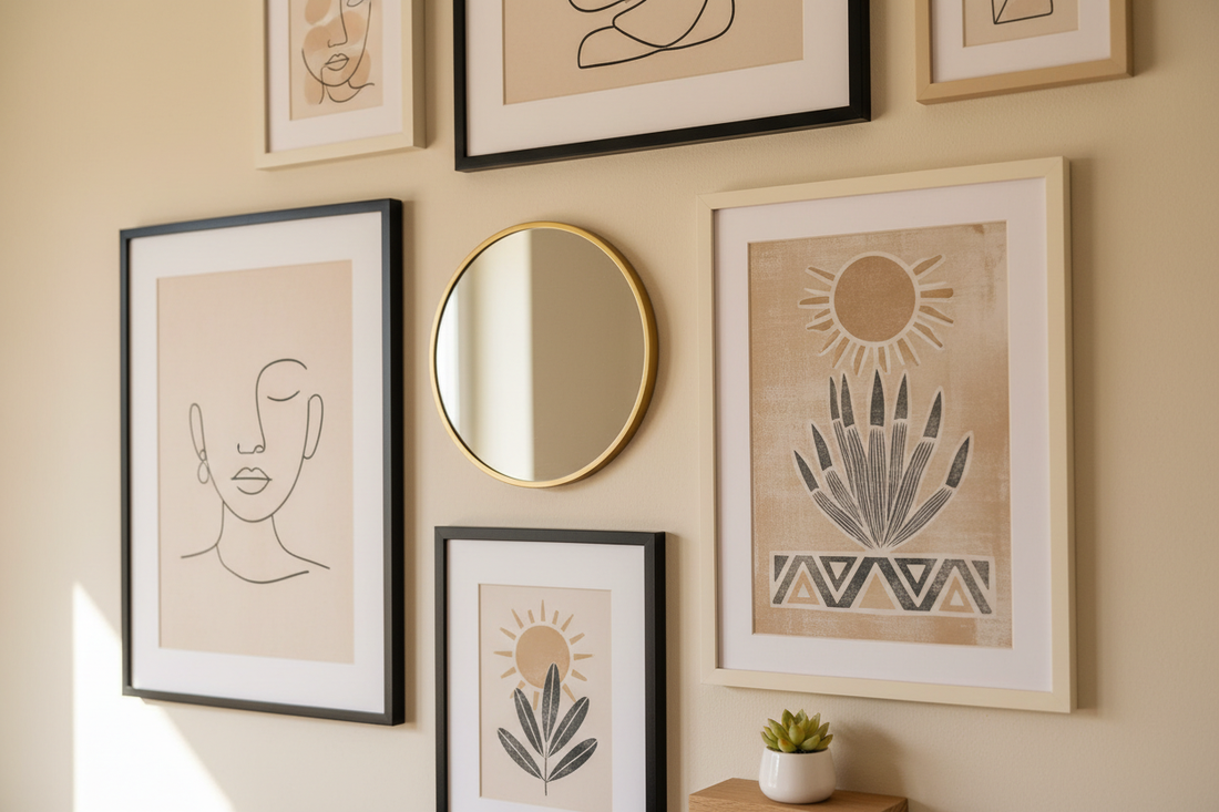 How to Create a Gallery Wall That Looks Like It Was Designed by a Pro