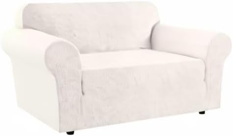 H.VERSAILTEX Stretch Couch Cover 2 Cushion Sofa Loveseat Slipcover|Sofa Cover - Image 9