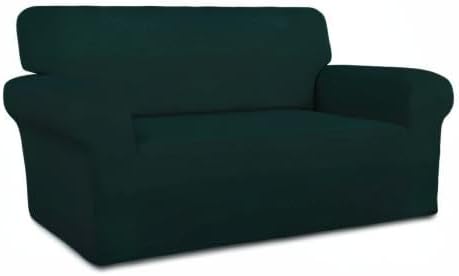 PureFit Stretch Loveseat Covers Fleece Couch Covers - Image 8