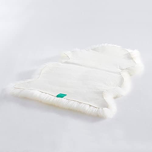HUAHOO Premium Genuine Sheepskin Rug Real Australia Sheepskin Natural Luxury - Image 2