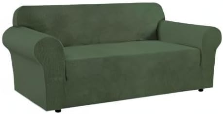 H.VERSAILTEX Stretch Oversized Couch Cover 1 Piece Sofa Slipcovers - Image 9
