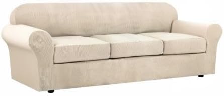 H.VERSAILTEX 4 Piece Stretch Sofa Covers - Image 10