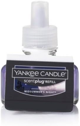 Yankee Candle Scent Plug Refill, Midsummer Night (Pack of 4)