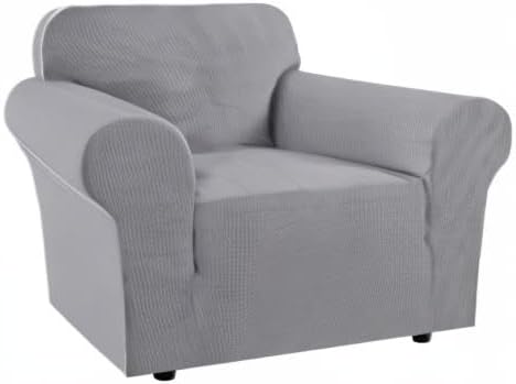 H.VERSAILTEX High Stretch Armchair Cover 1-Piece Rich Jacquard Chair Covers - Image 8