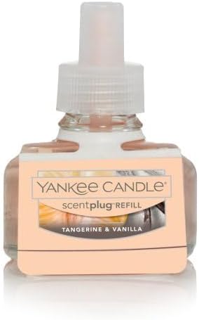 Yankee Candle ScentPlug Refill, Tangerine & Vanilla (Pack of 6)