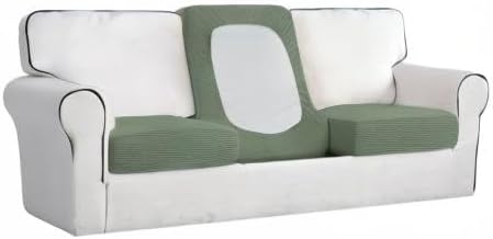 Easy-Going Stretch 3 Pieces Couch Cushion Cover - Image 8