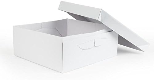 PME Square Cake Box, 14-Inch, White