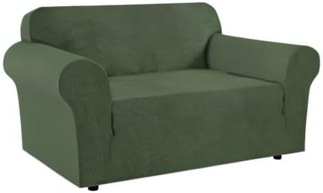 H.VERSAILTEX Stretch Couch Cover Loveseat Covers - Image 9