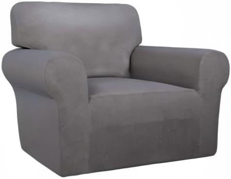 PureFit Stretch Chair Covers Fleece Couch Covers - Image 8