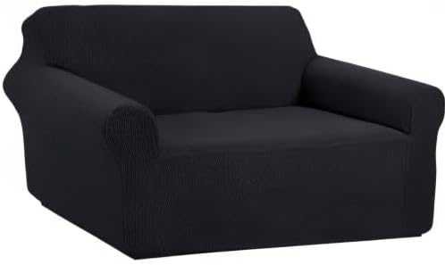 U-NICE HOME Loveseat Cover Stretch Couch Cover Sofa Slipcover, 1-Piece Sofa - Image 8