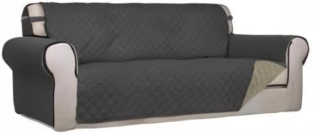 PureFit Reversible Quilted Sofa Cover Dog Couch Covers - Image 8