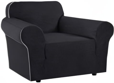 H.VERSAILTEX Stretch Chair Cover 1 Piece Armchair Cover Slip Covers - Image 8