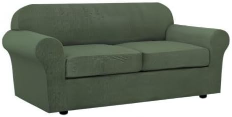 H.VERSAILTEX 3 Piece Stretch Sofa Covers - Image 9