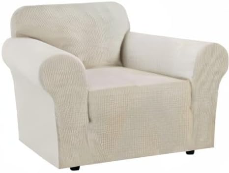 H.VERSAILTEX Armchair Cover High Stretch Sofa Slipcover 1 Piece Couch Covers - Image 8