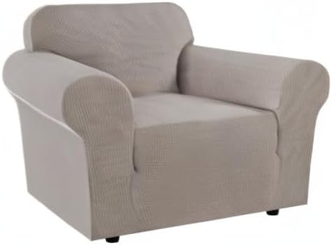 H.VERSAILTEX High Stretch Chair Cover 1-Piece Rich Jacquard Armchair Covers - Image 8