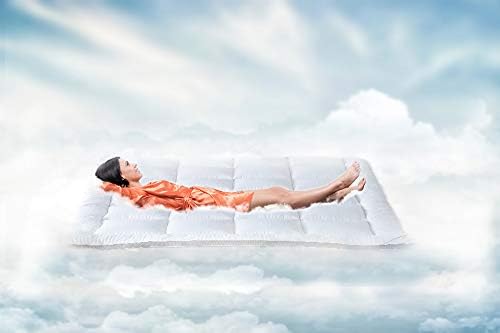 Mattress Topper King & Mattress Pad Protector - Quality Plush Luxury Down Alternative Pillow Top - 2inch Extra Thick Mattress Cover(76"x80")