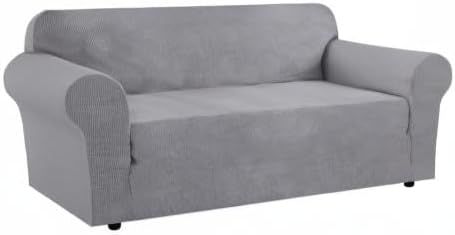H.VERSAILTEX Stretch Oversized Couch Cover 1 Piece Sofa Slipcovers - Image 9