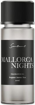 Scentiment Diffuser Oil - Mallorca Nights |Aromatherapy Home Fragrance | Inspired by Meliá Hotel® | Luxurious Scent with Notes of Bergamot, Jasmine, Rose (20ml)