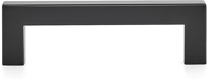 Ravinte 10 Pack 4 Inch Kitchen Square Cabinet Handles Matte Black Cabinet Pulls Black Drawer Pulls Kitchen Cabinet Hardware Handles