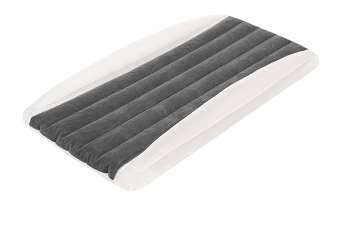 The Shrunks Travel Toddler Bed with Safety Bumpers | Kids Inflatable Portable Toddler Bed with Rails | Junior Air Mattress | Blow Up Air Mattress
