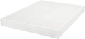Amazon Basics Smart Box Spring Bed Base, 7-Inch Height Mattress Foundation, Tool-Free Easy Assembly, Queen, 79"L x 59.5"W x 7"H, White
