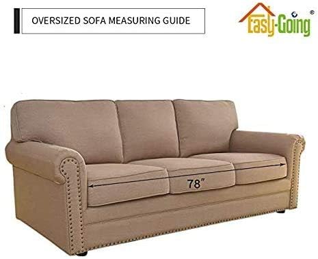 Easy-Going Reversible Couch Cover, 3 Cushion Sofa, Water Resistant Furniture Mat - Image 7