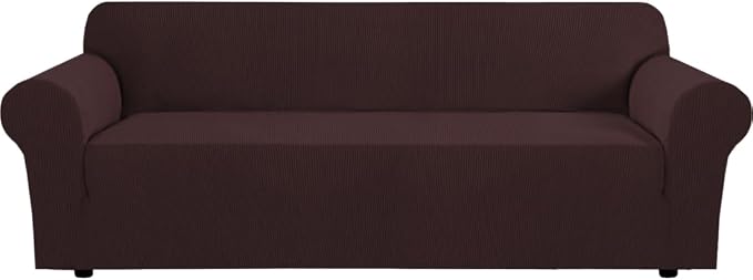 H.VERSAILTEX Stretch Oversized Sofa Cover 1 Piece Sofa Slipcovers by HVERSAILTEX