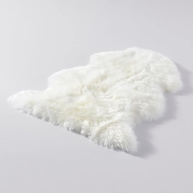 HUAHOO Premium Genuine Sheepskin Rug Real Australia Sheepskin Natural Luxury - Image 8