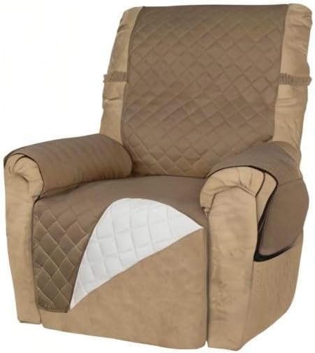 PureFit Reversible Recliner Chair Covers Couch Covers - Image 8