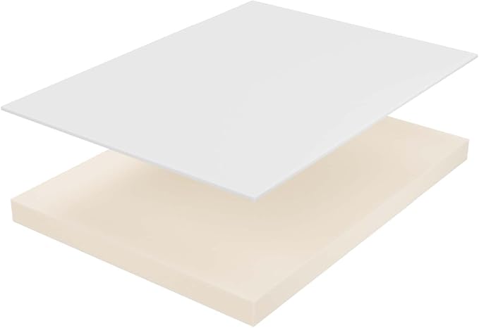 Modway Mila 6” Twin XL Mattress - Firm 6 Inch Twin XL Mattress - 10-Year Warranty White