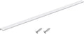 uxcell Cabinet Finger Edge Pull, 1pcs 800mm / 31.5" Aluminum Alloy Back Mount Hidden Cabinet Pulls Concealed Handle for Home Kitchen Drawer Cabinet, Silver
