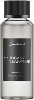Scentiment Diffuser Oil - Mahogany Teakwood | Aromatherapy Home Fragrance | Luxurious Scent with Notes of Lavender, Mahogany, Cedarwood (120ml)
