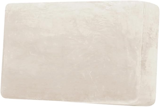 H.VERSAILTEX Velvet Stretch Individual Couch Cushion Cover Plush Slipcover by HVERSAILTEX