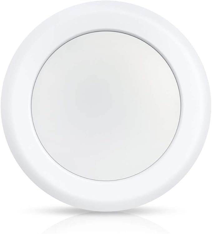 ECOELER 6in Dimmable LED Disk Light, Flush Mount Recessed Retrofit Ceiling Lights, 16.5W, 1000lm, 3000K Warm White, Installs into JBox or Recessed Can, ETL Listed