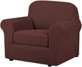 H.VERSAILTEX 2 Piece Couch Cover Stretch Stylish Chair Cover Furniture by HVERSAILTEX