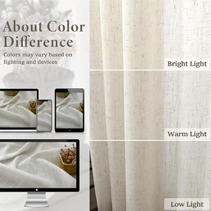 Pitalk 120 Inches Long Curtains - Image 7
