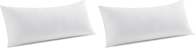 MIULEE 14x36 Inch Throw Pillow Insert Premium Throw Pillow Virgin Microfiber by MIULEE