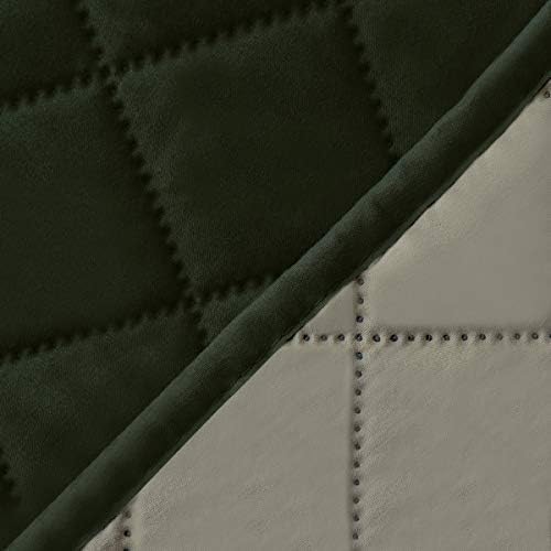 Easy-Going Reversible Couch Cover, 4 Seater Sofa, Army Green/Beige | XX-Large - Image 6