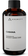 Cabana Diffuser Oil, 6.7 FL Oz, 200 mL Diffuser Fragrance Oil for Home, Spa & Office, Luxury Hotel Blend of Natural Essential Oil, Bergamot & Amber Scent.