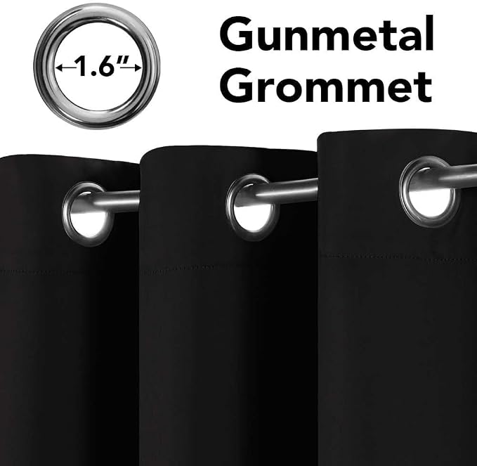 H.VERSAILTEX Thermal Insulated Grommet Blackout Curtains - Image 5