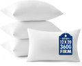 MIULEE 12x20 Throw Pillows Inserts 4 Pack, Decorative Pillows by MIULEE