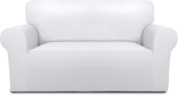 PureFit Stretch Loveseat Covers Fleece Couch Covers by PureFit