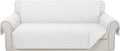 Reversible 4 Seater Sofa Cover 91 Inch Large Couch Cover Furniture by LuxshareHome