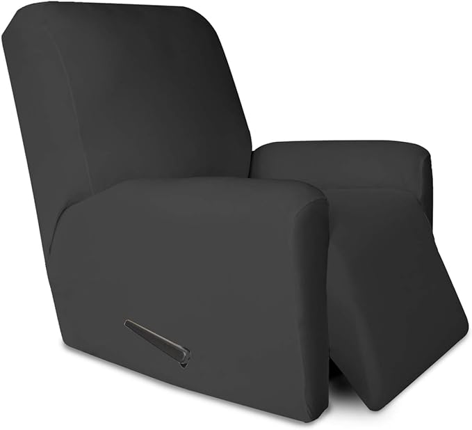 PureFit Stretc Recliner Chair Covers Fleece Soft Couch Covers by PureFit