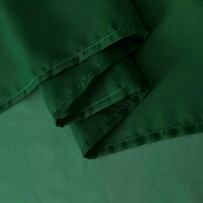 SpaceDresser Sheer Voile Window Treatment Rod Pocket Curtain Panels - Image 5