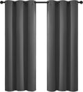 Yakamok Room Darkening Curtains 42x72 inch Length Charcoal Grey-Living Room | 2 by Yakamok