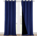 NICETOWN 100% Blackout Blinds, Royal Blue, Laundry Room Decor Window Treatment by NICETOWN