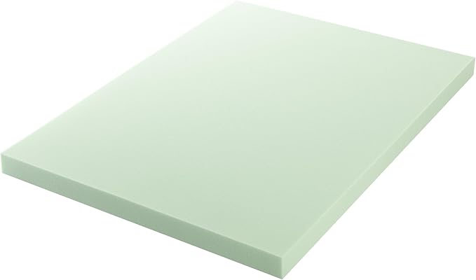 ZINUS 4 Inch Green Tea Memory Foam Mattress Topper, Smaller, More Convenient WonderBox Packaging, Pressure-Relieving Layers, CertiPUR-US Certified, King