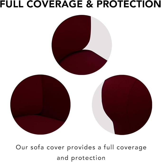 PureFit Stretch Oversized Loveseat Covers Couch Covers - Image 4