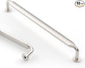 Asidrama 10 Pack 7.5 Inch(192mm) Brushed Satin Nickel Kitchen Cabinet Handles, Cabinet Pulls Kitchen Cabinet Hardware for Cupboard Drawer Pulls